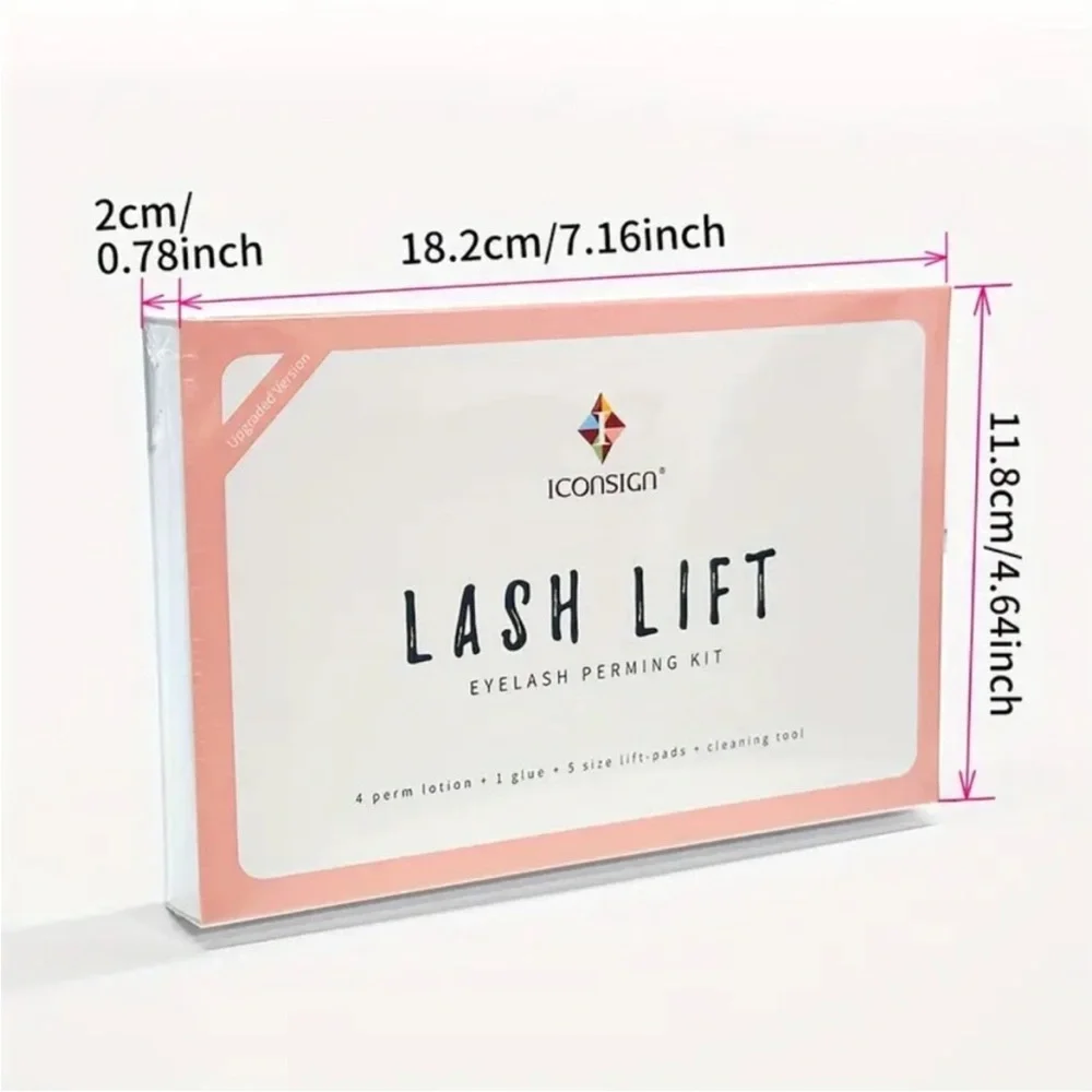 Lash Lift Eyelash Perming Kit - Pink
